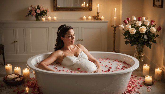 découvrez les bienfaits apaisants du bain de lait pendant la grossesse. offrez-vous une parenthèse de douceur pour chouchouter votre peau et vivre un moment de bien-être inégalé.