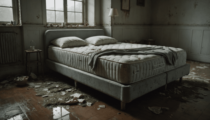 découvrez pourquoi un matelas moisi constitue un véritable nid à bactéries et pourquoi il est impératif de s'en débarrasser. protégez votre santé et améliorez la qualité de votre sommeil en apprenant à identifier et traiter un matelas contaminé.