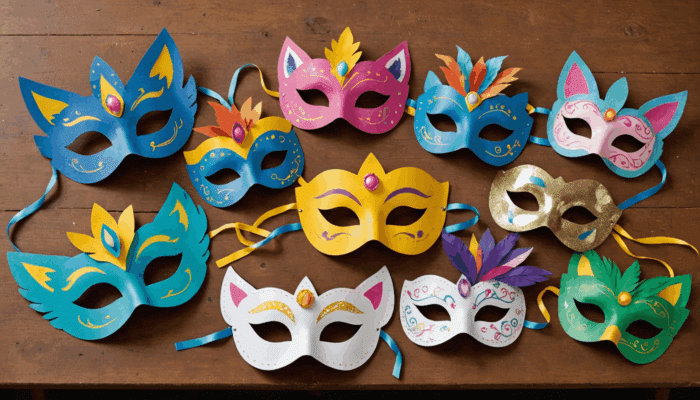 découvrez 20 idées originales et simples de masques de carnaval à fabriquer avec les enfants. des modèles créatifs, amusants et accessibles pour garantir un atelier réussi et plein de couleurs !