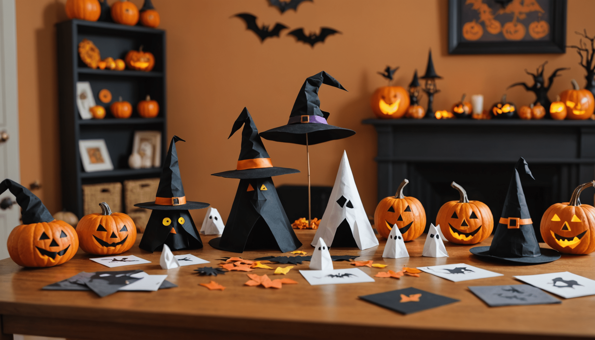 découvrez 24 idées originales de bricolages et d'activités manuelles faciles pour célébrer halloween avec les enfants. amusez-vous à créer une fête créative, ludique et pleine de surprises !
