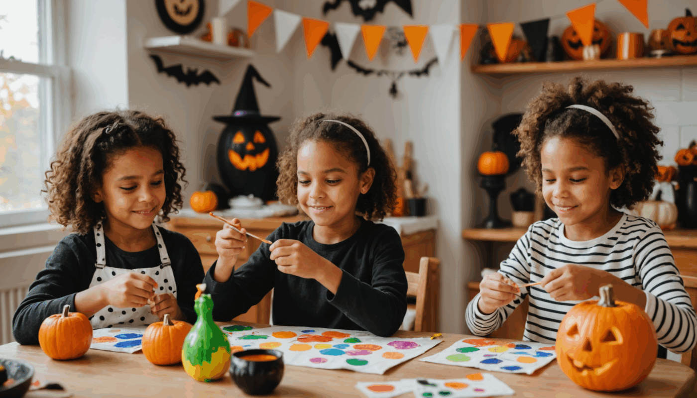 découvrez 24 idées de bricolages et d’activités manuelles faciles à réaliser avec les enfants pour une halloween créative et amusante. inspirez-vous pour partager des moments ludiques et fabriquer ensemble des décorations effrayantes !