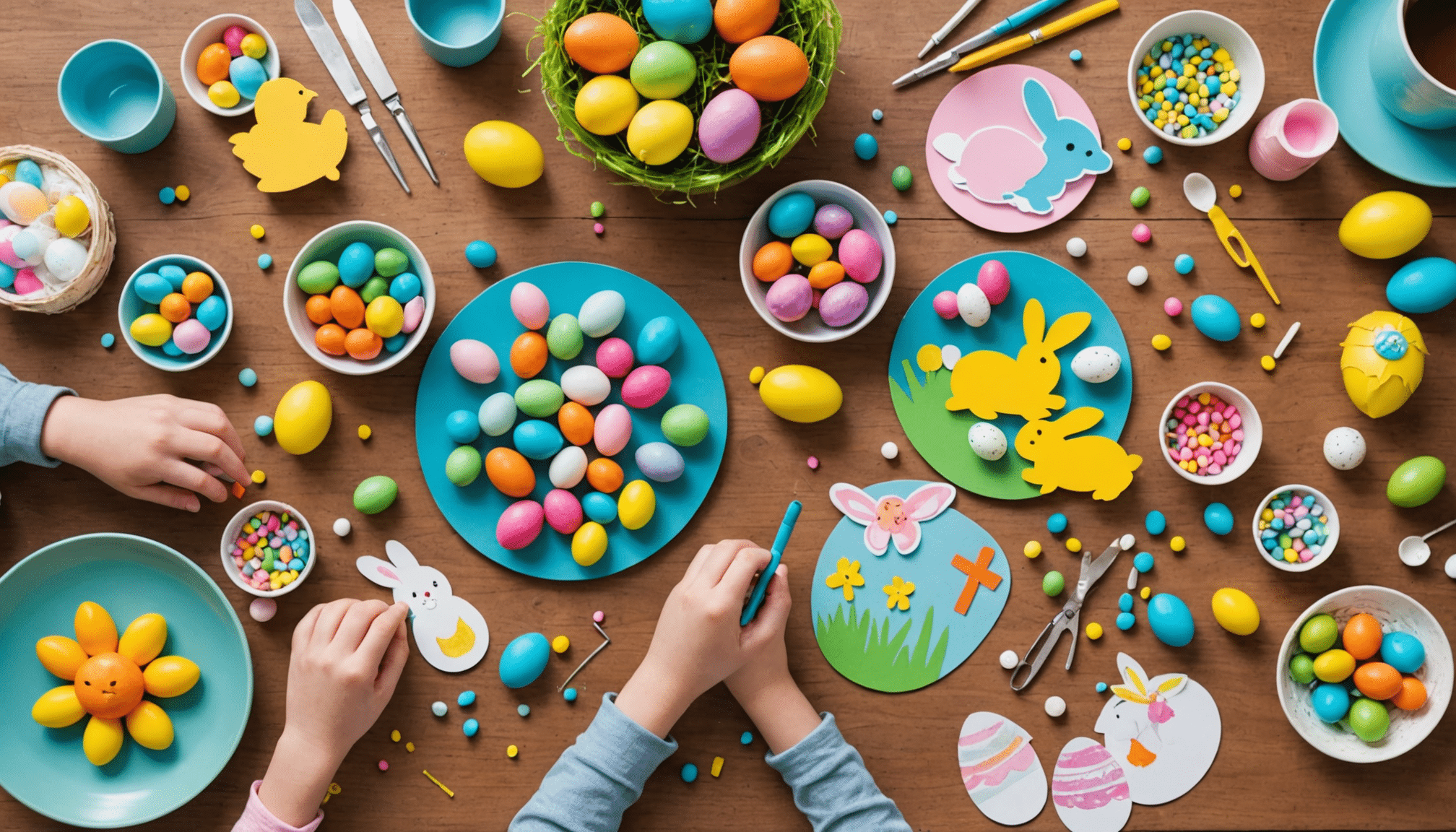 découvrez 40 idées de bricolages de pâques faciles et ludiques à réaliser avec les enfants. inspirez-vous de nos activités créatives pour partager des moments amusants en famille pendant les fêtes de pâques !