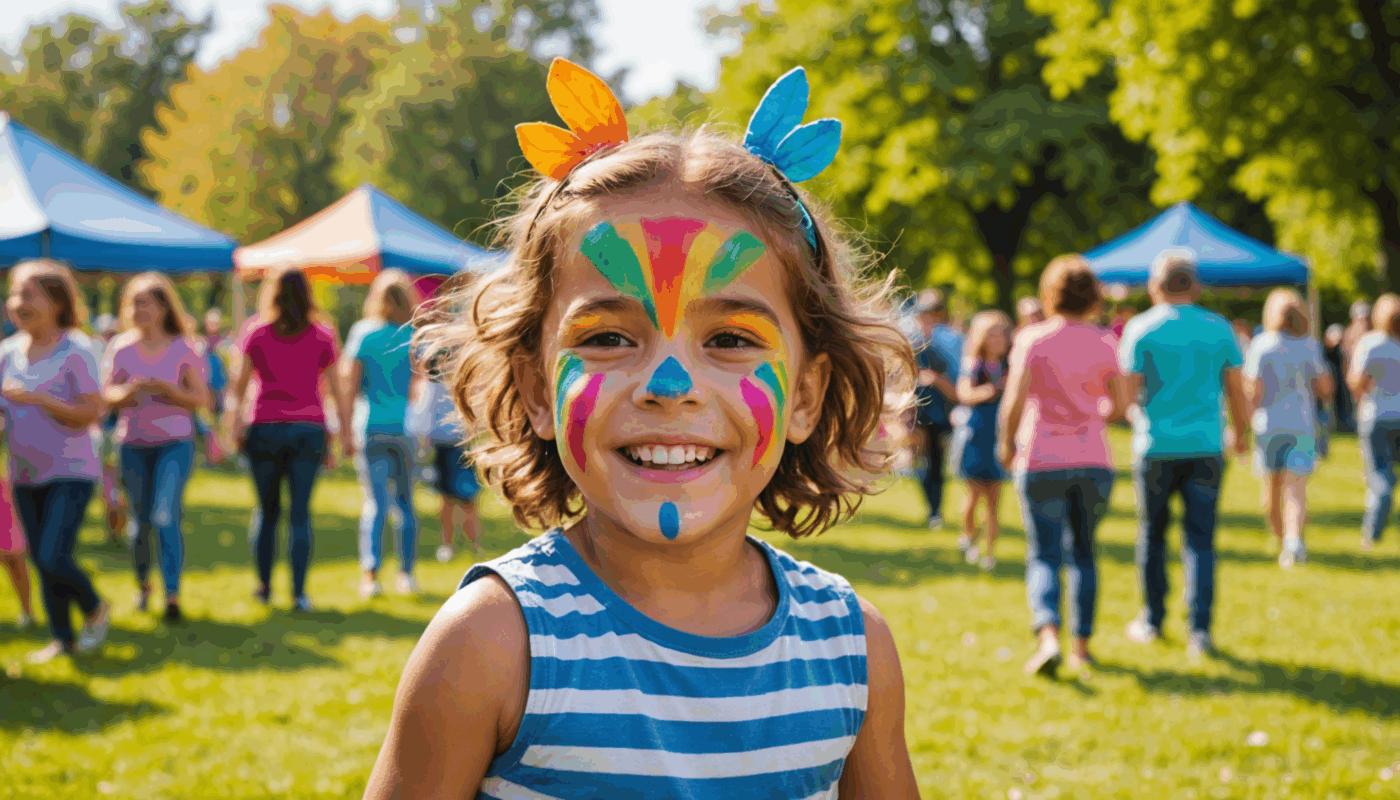 explorez plus de 60 idées de maquillages festifs pour enfants, parfaits pour illuminer le carnaval avec des couleurs éclatantes et des motifs originaux !