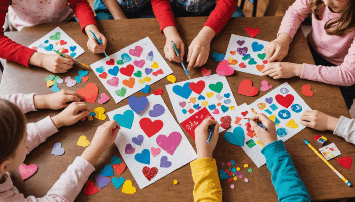 découvrez des idées d'activités manuelles faciles et créatives pour la saint-valentin, spécialement conçues pour occuper et amuser les enfants. parfait pour partager des moments de complicité et stimuler leur imagination !