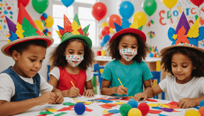découvrez 30 activités de carnaval amusantes et faciles à faire avec les enfants : idées créatives, jeux et bricolages pour célébrer le carnaval en famille ou à l’école !