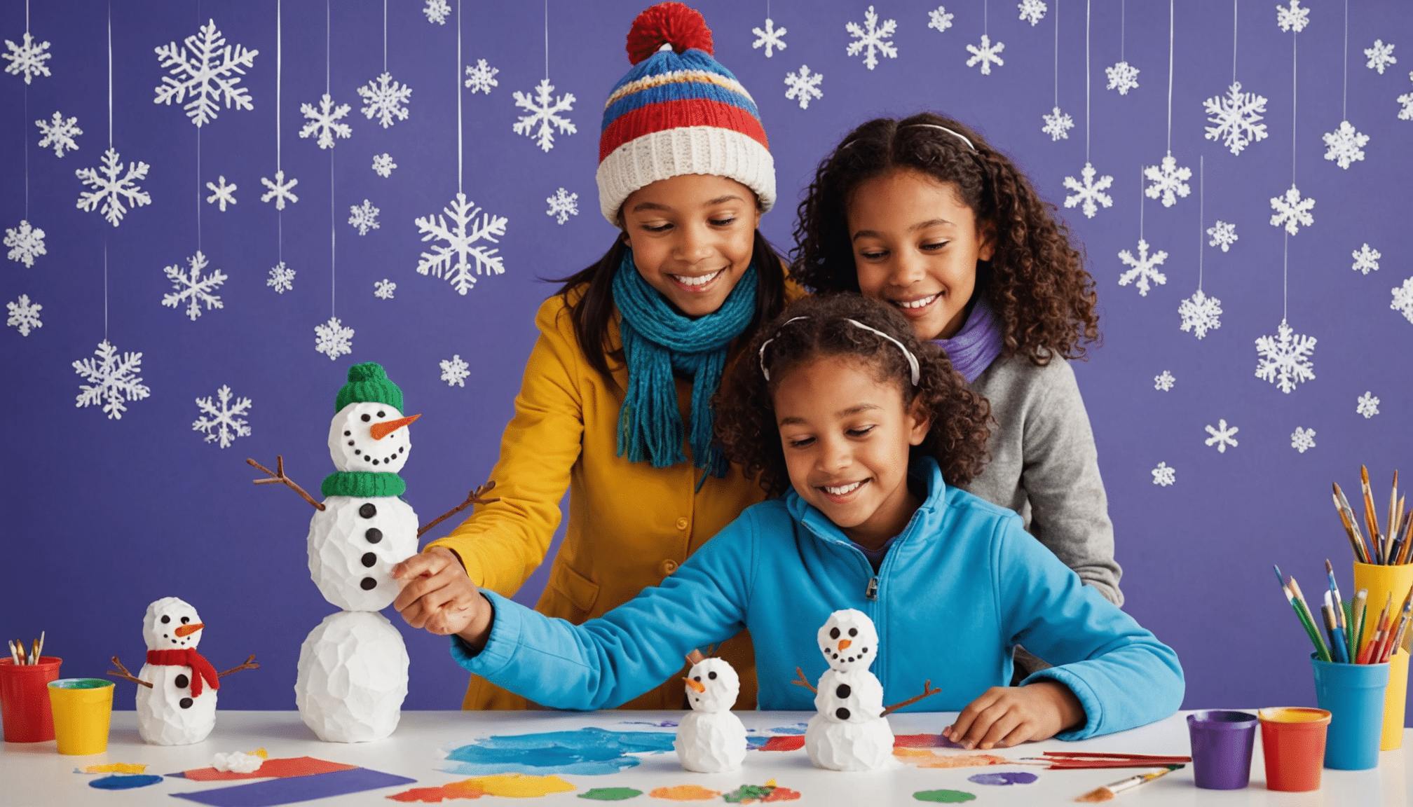 explorez notre sélection de plus de 30 idées de bricolages d'hiver amusants et créatifs pour occuper et divertir les enfants pendant la saison froide. activités faciles à réaliser en famille !