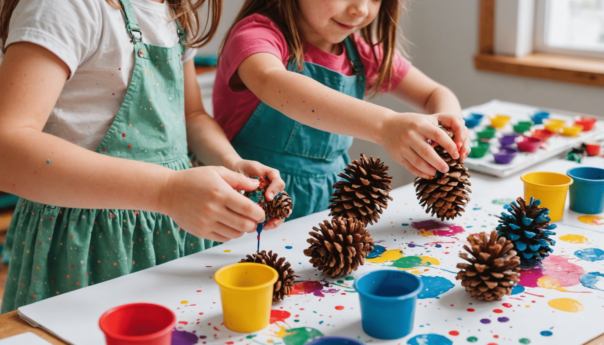 découvrez plus de 30 idées originales de bricolages diy avec des pommes de pin, parfaites pour occuper petits et grands lors d’activités créatives et faciles à réaliser à la maison.