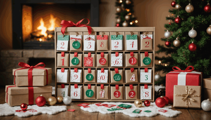 découvrez trois planches numériques à imprimer pour réaliser facilement un calendrier de l'avent diy original et créatif. idéal pour ajouter une touche personnelle à votre préparation de noël !