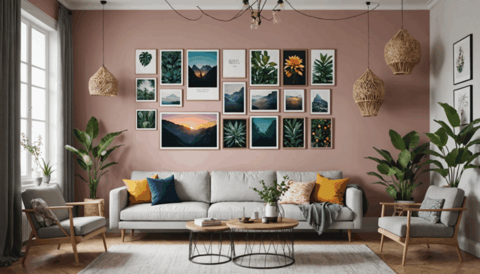 découvrez 30 idées originales et faciles à réaliser pour décorer vos murs avec style dans votre salon ou votre chambre grâce au diy. inspirez-vous pour personnaliser votre intérieur !