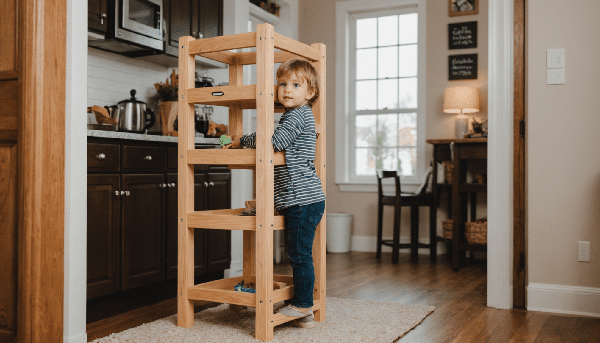 découvrez comment la tour d'observation montessori favorise l'autonomie et l'apprentissage des enfants en toute sécurité à la maison. un mobilier éducatif parfait pour leur développement !