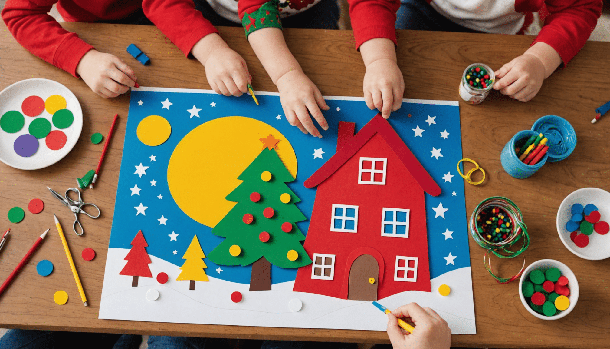 découvrez 12 activités manuelles de noël simples et créatives à réaliser avec des tout-petits de 2 ans pour partager des moments magiques et éveiller leur imagination pendant les fêtes.