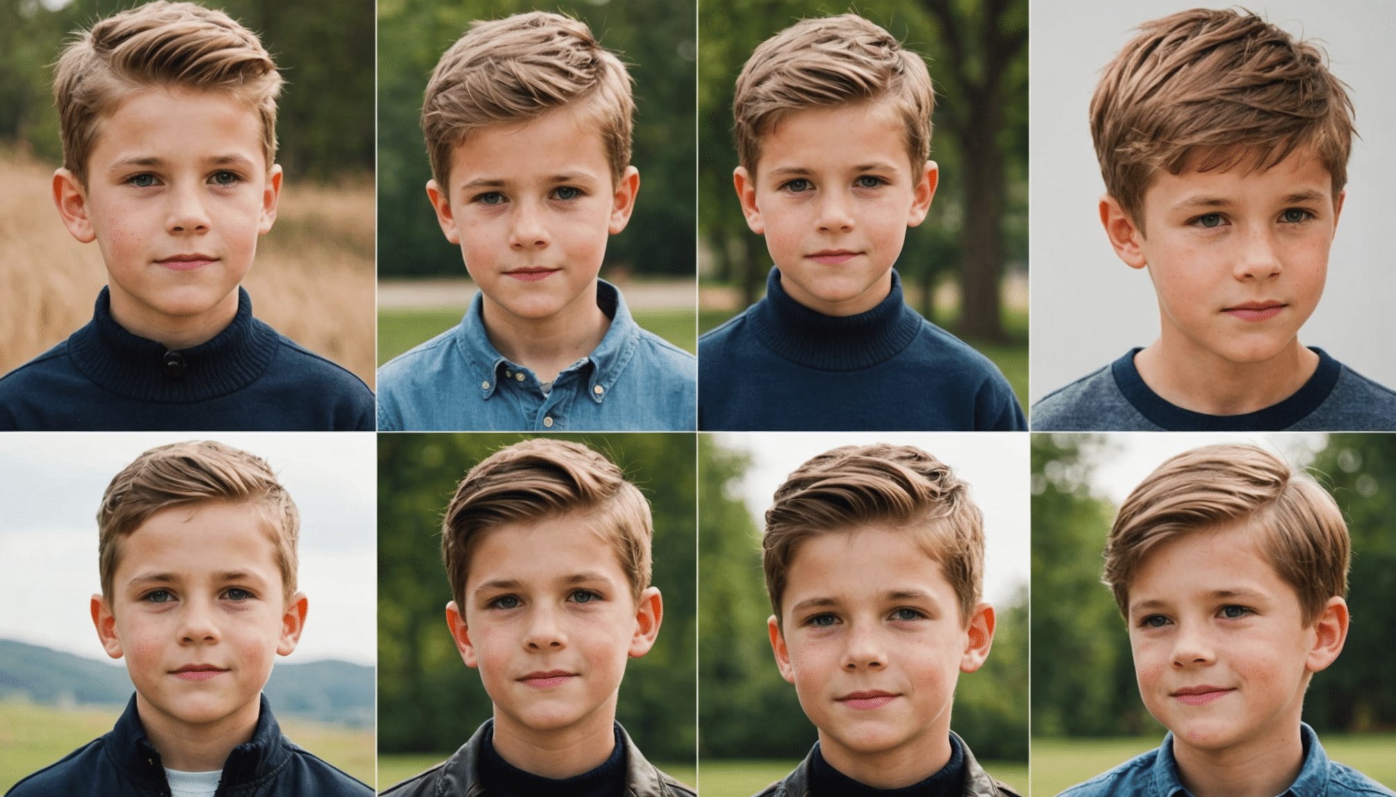 découvrez 15 idées de coiffures tendance et modernes pour petits garçons : coupes faciles à réaliser, adaptées à tous les styles et parfaites pour mettre en valeur la personnalité de votre enfant !