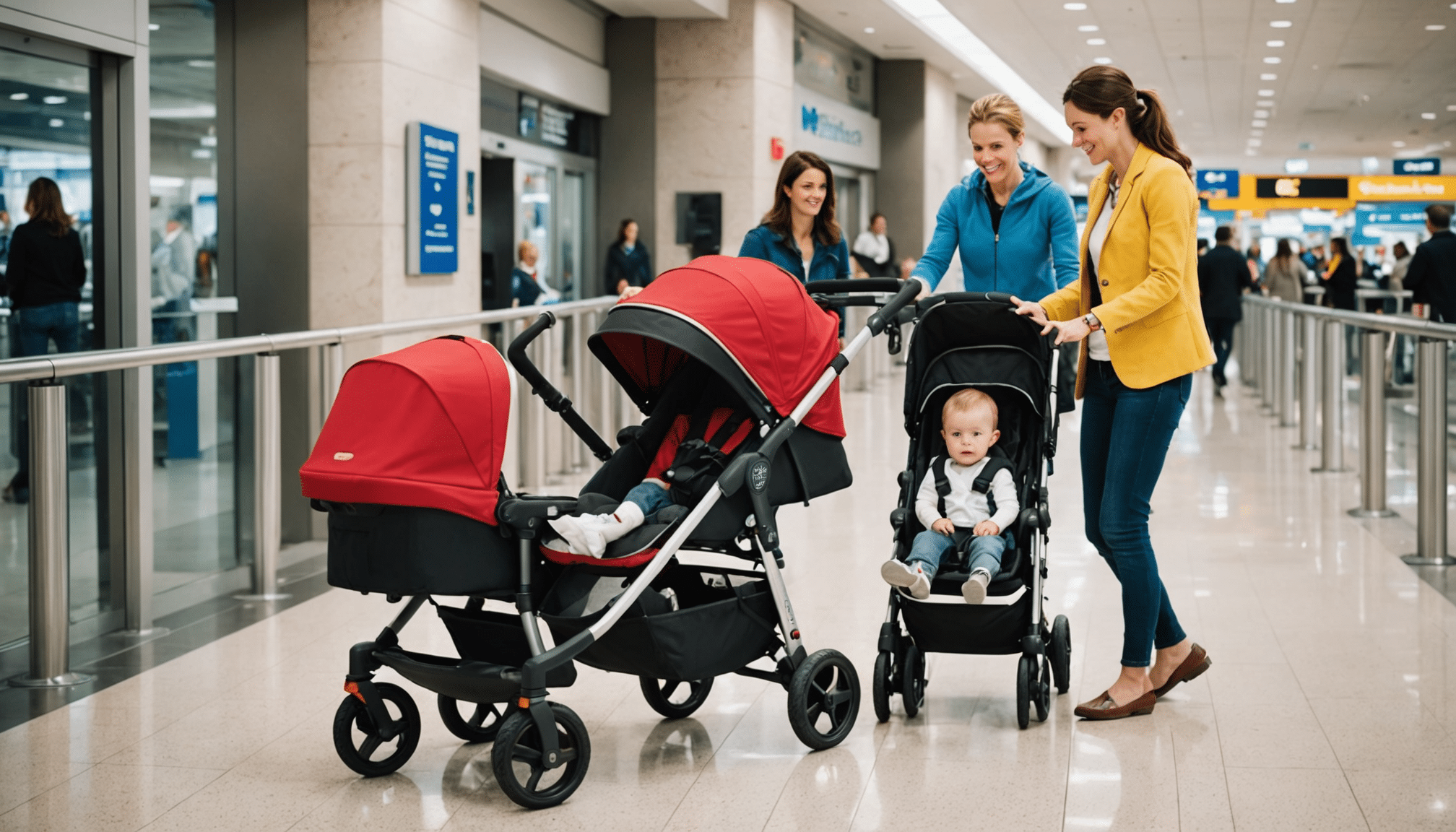 découvrez notre sélection de poussettes légères et compactes, certifiées pour les cabines d’avion, idéales pour voyager sereinement avec votre bébé. praticité, sécurité et confort au rendez-vous !