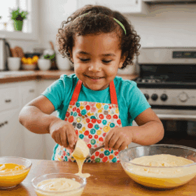 partagez des moments ludiques en cuisine avec votre enfant de 3-4 ans grâce à ces 12 recettes faciles et amusantes. idéal pour éveiller la créativité et le goût des tout-petits !