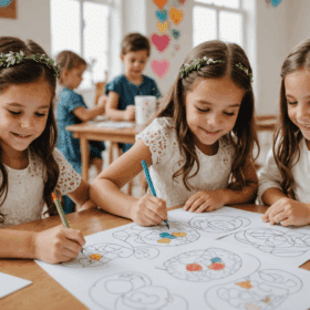 découvrez nos coloriages uniques inspirés par l'univers du mariage, parfaits pour célébrer l'amour et la joie de cette journée spéciale.