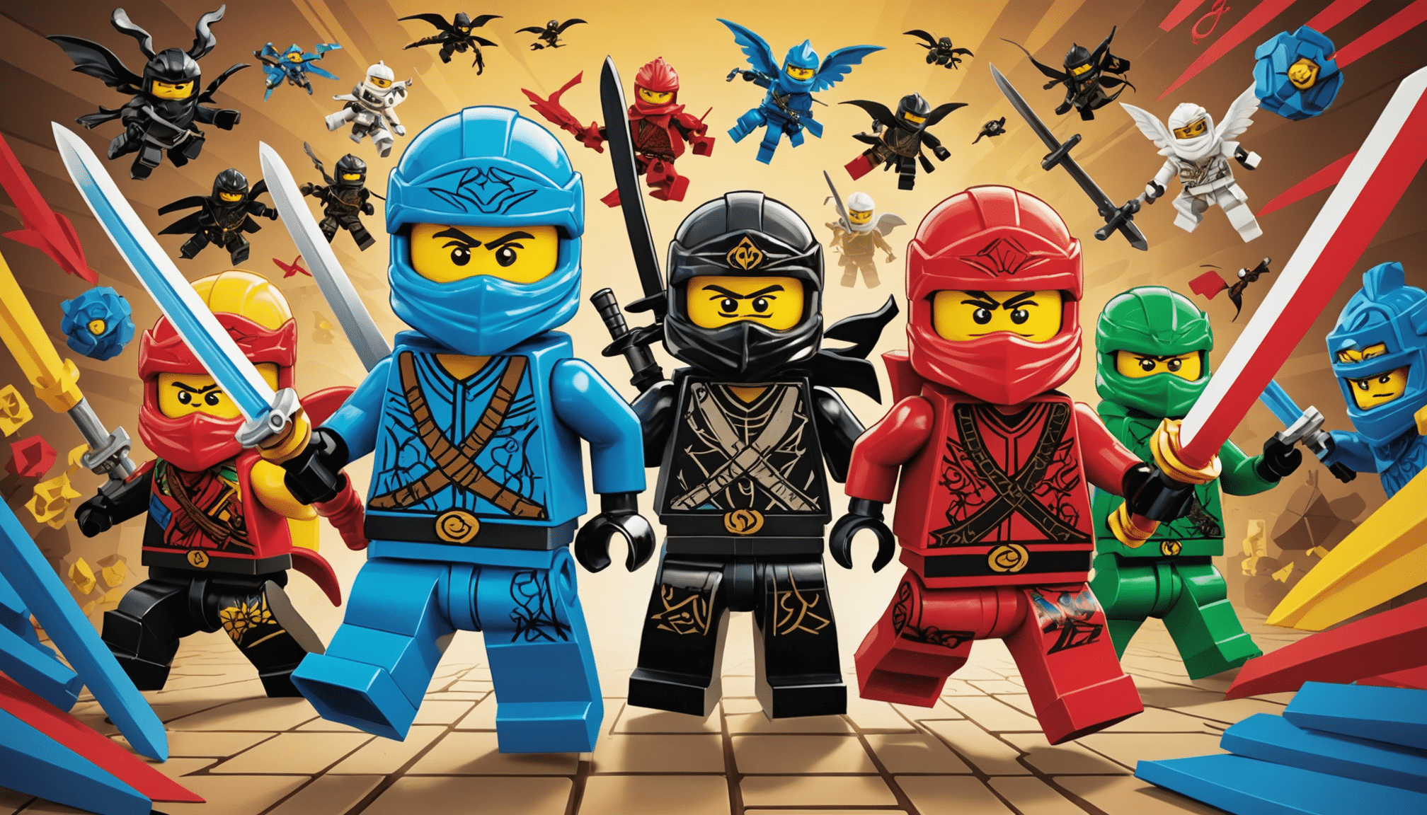 plongez dans l'univers fascinant des coloriages ninjago et laissez libre cours à votre créativité avec des dessins inspirés de vos personnages préférés.