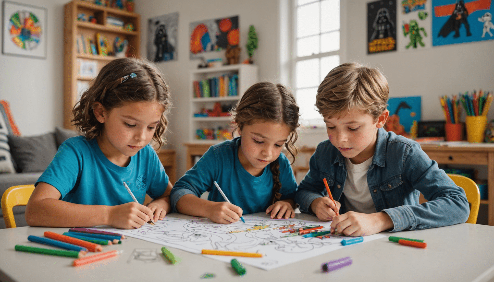 plongez dans l'univers captivant des coloriages star wars et laissez libre cours à votre créativité avec vos personnages et scènes préférés de la saga légendaire.