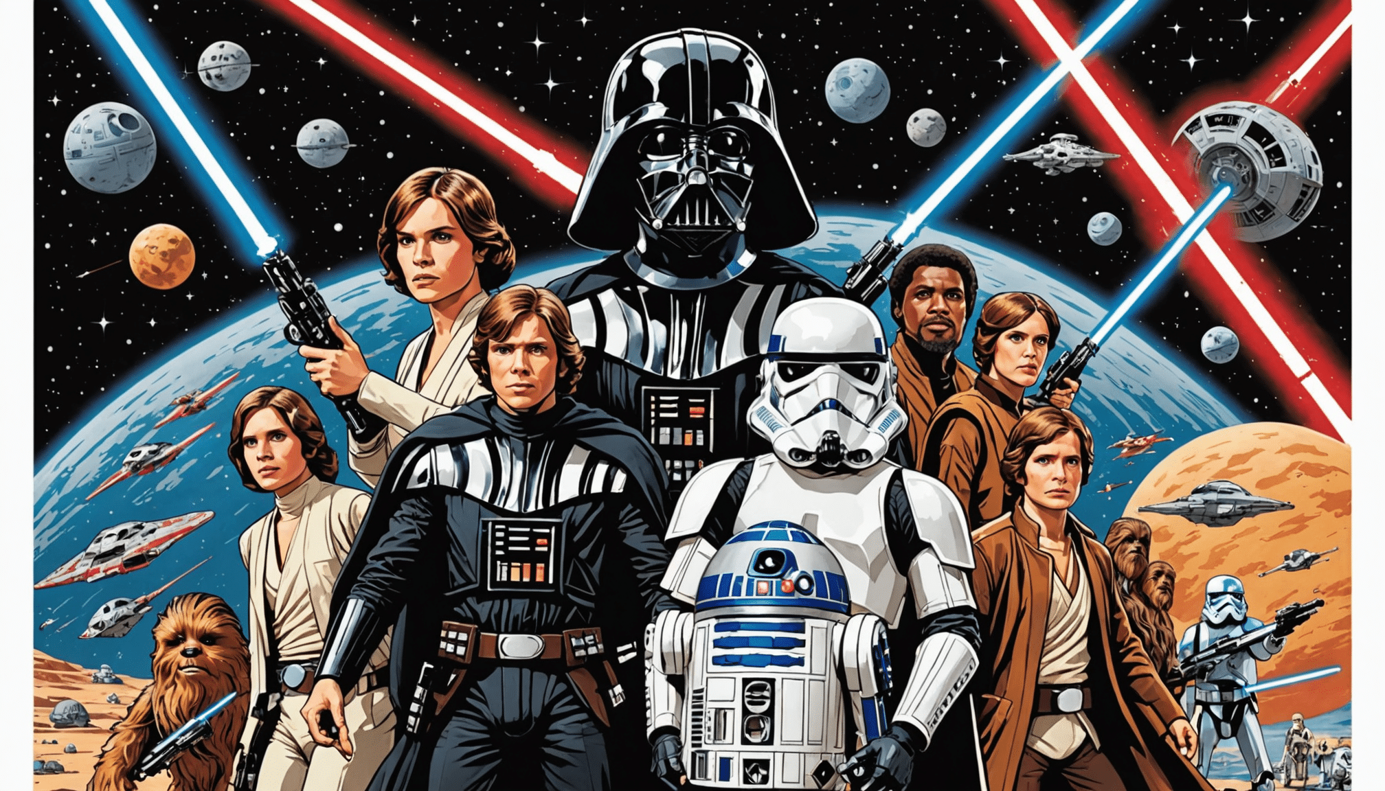 plongez dans l'univers fascinant des coloriages star wars et donnez vie à vos personnages préférés grâce à nos dessins à colorier.