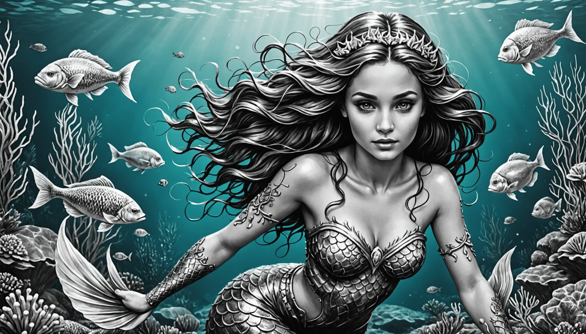 plongez dans un monde enchanteur avec nos coloriages de sirènes, parfaits pour stimuler la créativité et s'évader dans un univers magique.