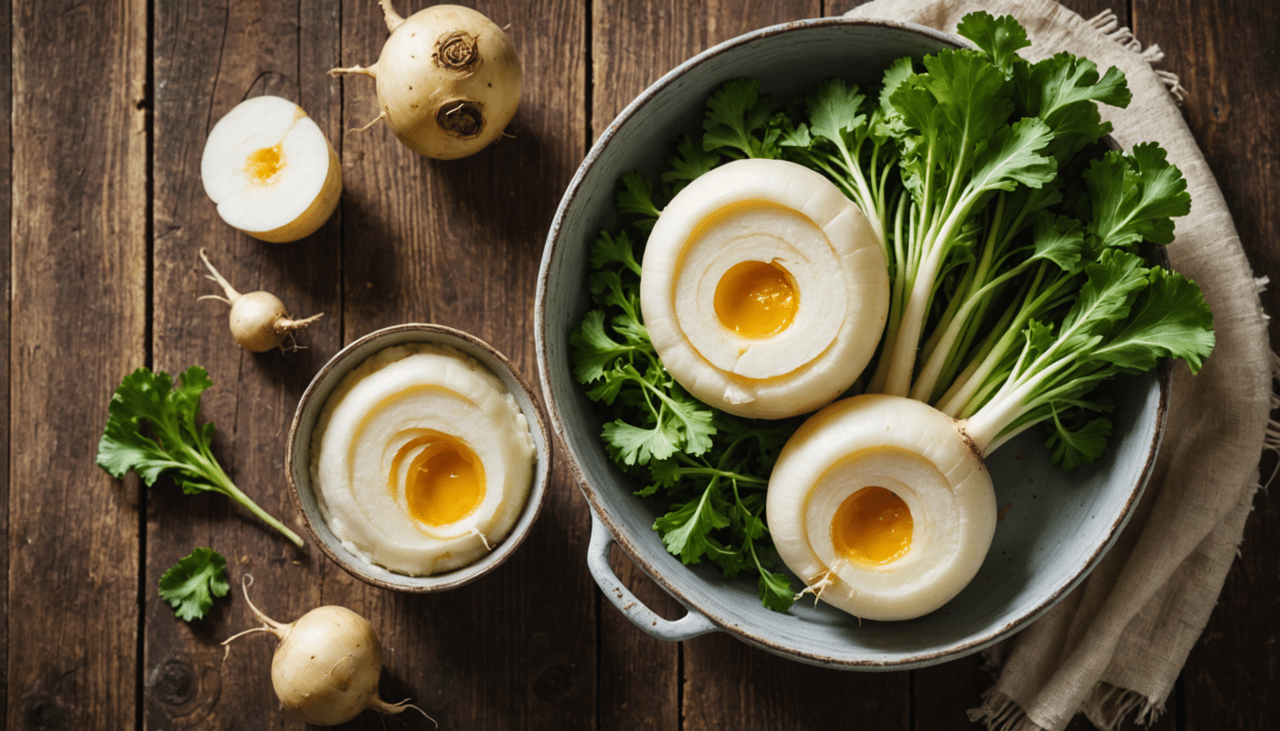 découvrez nos recettes simples et nutritives de purées de navet spécialement conçues pour bébé, pour des repas sains et savoureux dès le début de la diversification alimentaire.