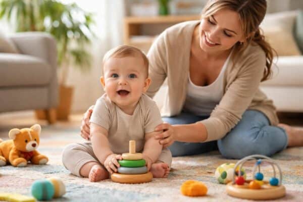 découvrez des conseils pratiques pour aider votre bébé de 9 mois à apprendre à tenir assis en toute sécurité et favoriser son développement moteur.