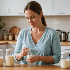 découvrez combien de temps le lait maternel peut être conservé en toute sécurité et les meilleures conditions pour préserver ses qualités nutritives.