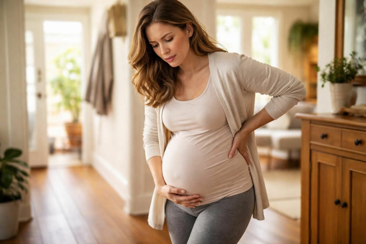 découvrez comment les douleurs à l'aine et les troubles de la marche peuvent être des signes avant-coureurs de l'accouchement, et comment les reconnaître pour mieux se préparer.
