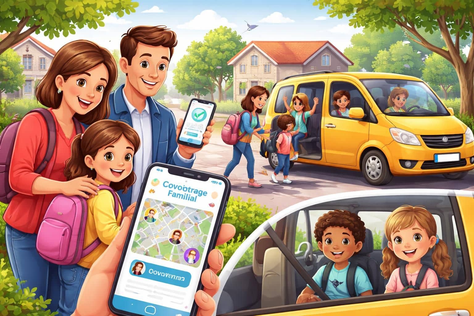 découvrez comment blablacar family et karos facilitent le covoiturage familial sécurisé pour les trajets domicile-école, alliant praticité, sécurité et convivialité.