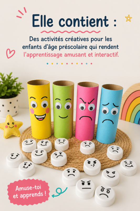 Enfants jouant ensemble à des activités créatives à la maison