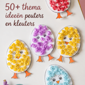 Des enfants s'amusant en réalisant des activités créatives pour Pâques.