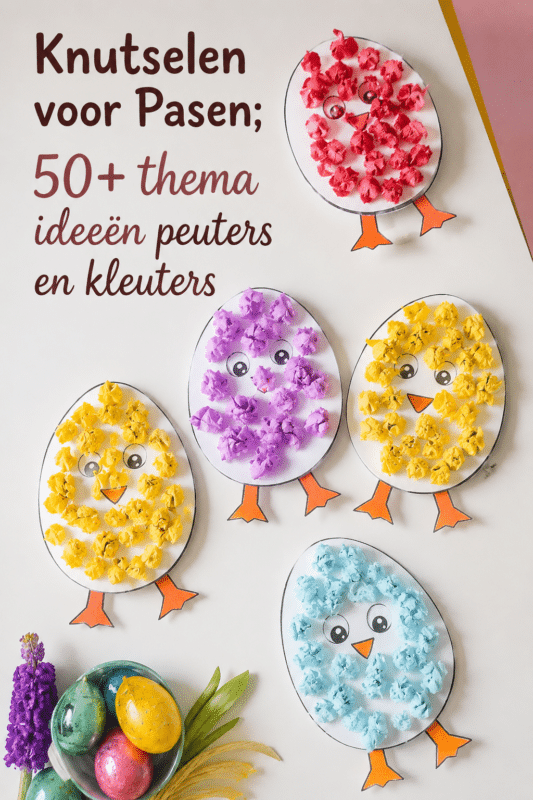 Des enfants s'amusant en réalisant des activités créatives pour Pâques.