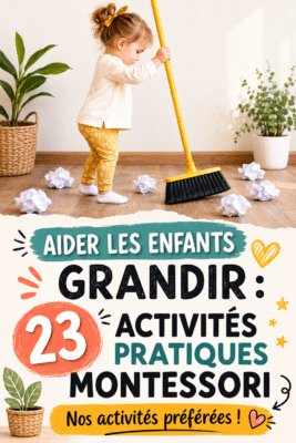 Activités Montessori pour enfants : un moment d'apprentissage ludique