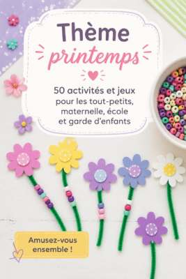 Une mère jouant avec ses enfants lors d'une activité créative