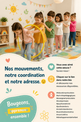 Un enfant jouant avec des blocs pour améliorer sa coordination.