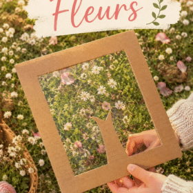 Fleurs DIY colorées disposées dans un vase décoratif