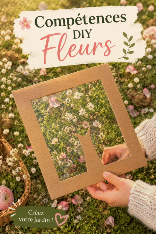 Fleurs DIY colorées disposées dans un vase décoratif
