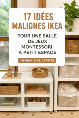 Salle de jeux moderne optimisée avec des meubles Ikea
