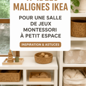 Salle de jeux moderne optimisée avec des meubles Ikea