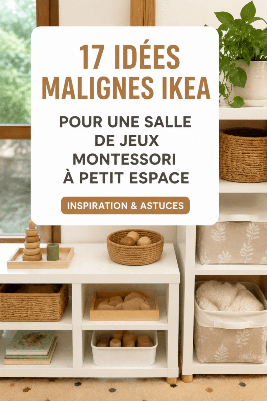 Salle de jeux moderne optimisée avec des meubles Ikea