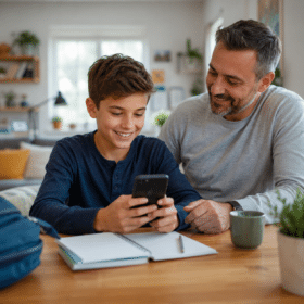 Premier smartphone pour enfant autonomie et sécurité