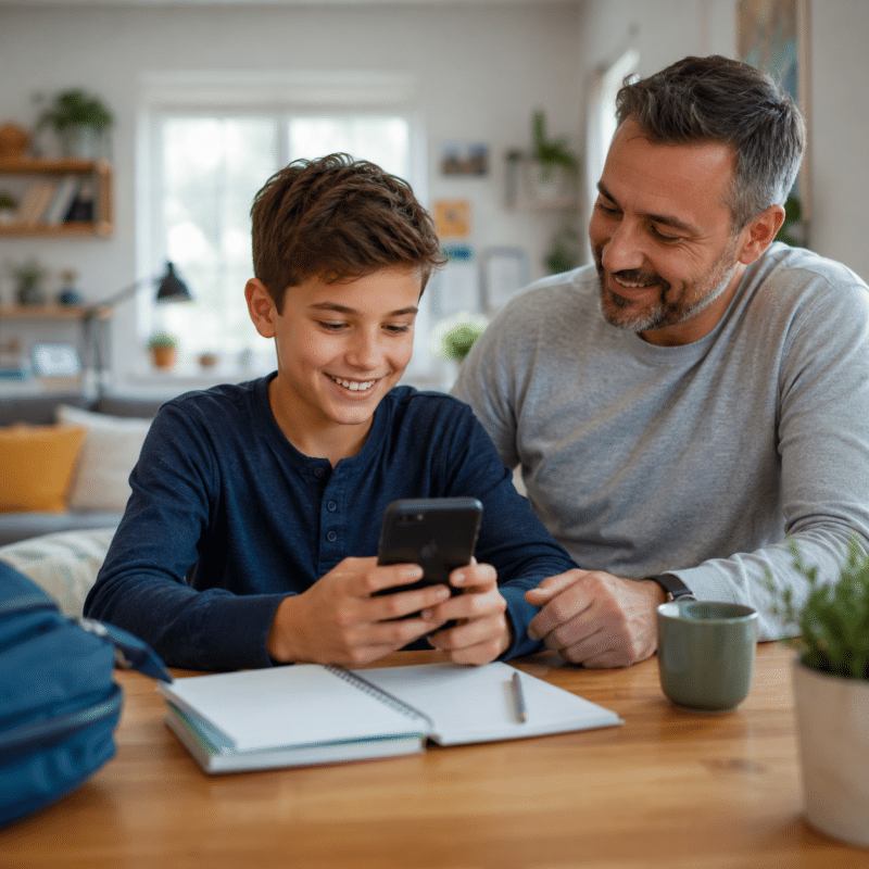 Premier smartphone pour enfant autonomie et sécurité