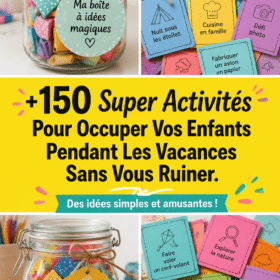 Un groupe d'enfants en train de jouer à des jeux de société à la maison.