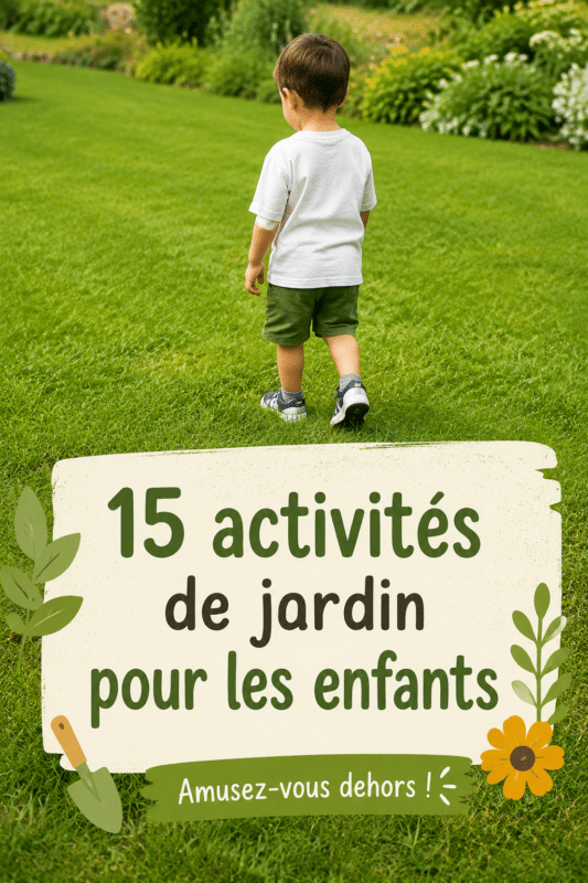 Enfants s'amusant à planter des fleurs dans un jardin familial