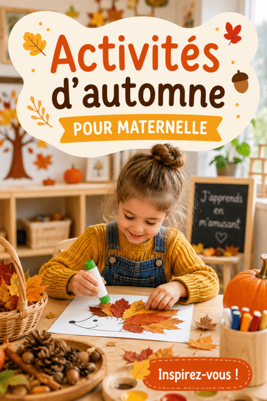 Enfants s'amusant avec des feuilles d'automne dans un parc