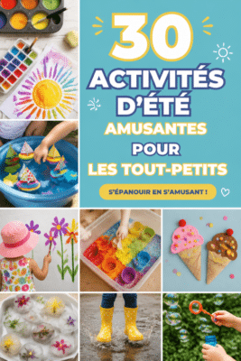 Un groupe de tout-petits s'amusant à jouer à l'extérieur pendant l'été.