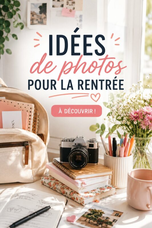 Des enfants souriants posent pour une photo de rentrée avec des sacs à dos.