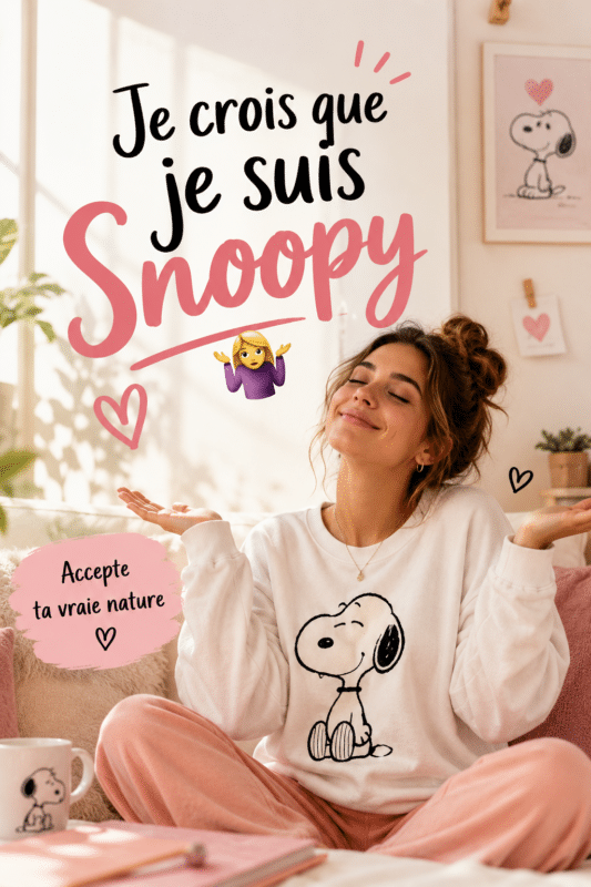 Image joyeuse de Snoopy avec des enfants, illustrant l'esprit ludique et chaleureux du personnage.