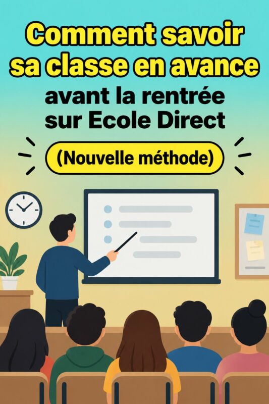 Une maman et son enfant examinant les informations scolaires sur un ordinateur.