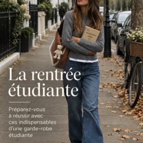 Des vêtements tendance pour la rentrée scolaire et professionnelle.