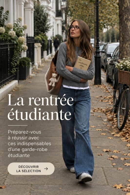 Des vêtements tendance pour la rentrée scolaire et professionnelle.